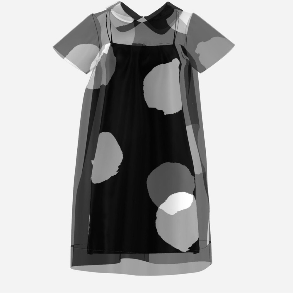 Frances Valentine Darla Babydoll dress size small